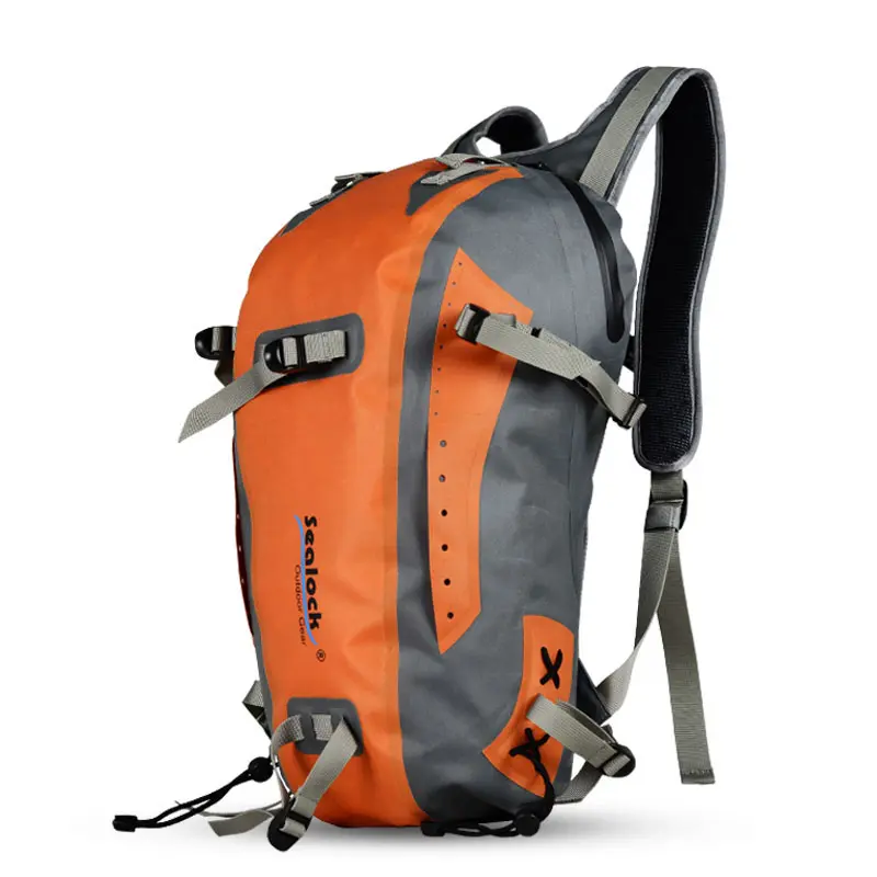 Ransel Bersepeda Tahan Air TPU 15L dengan Sistem Belakang Berventilasi Mengambang