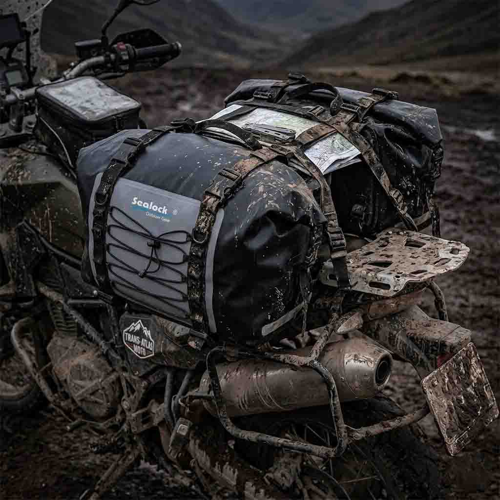 Tas Sepeda Motor Tahan Air Terbaik: Pengepakan ADV & Fisika Strap-Down