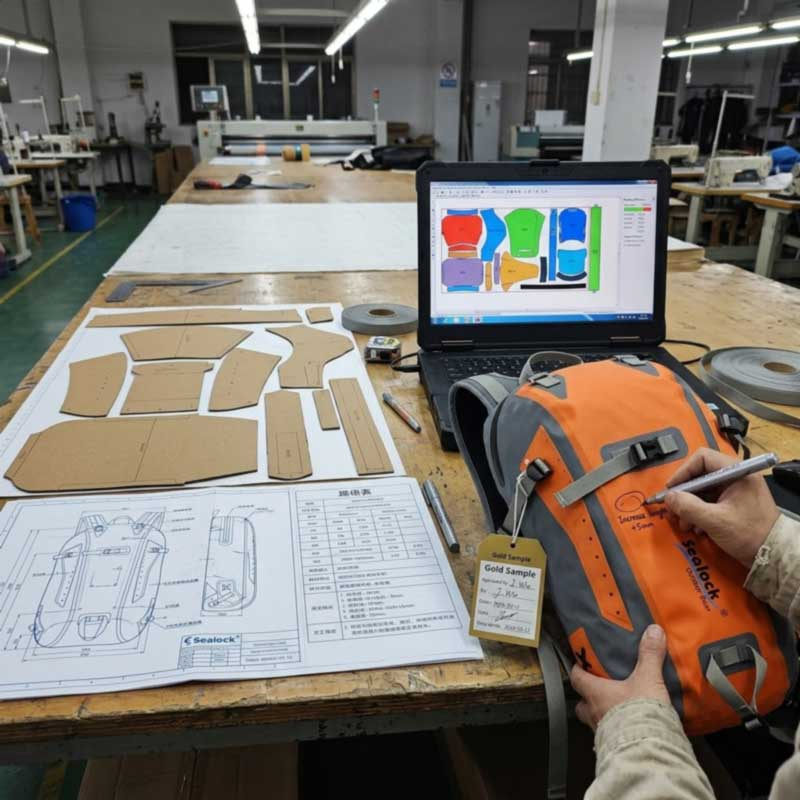 Proses Produksi Ransel Tahan Air Dijelaskan