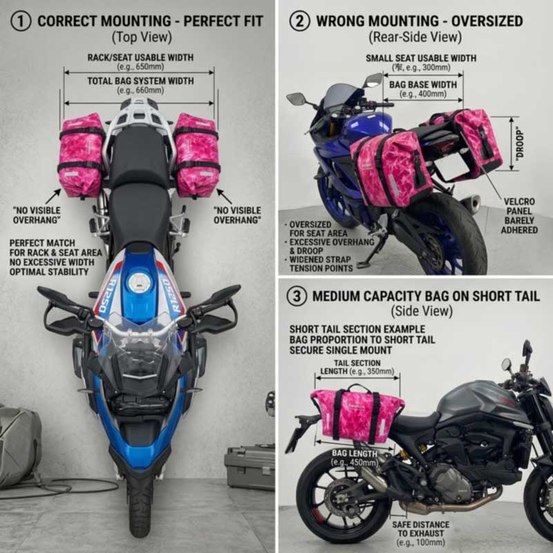 Produsen Tas Ekor Sepeda Motor untuk Proyek OEM