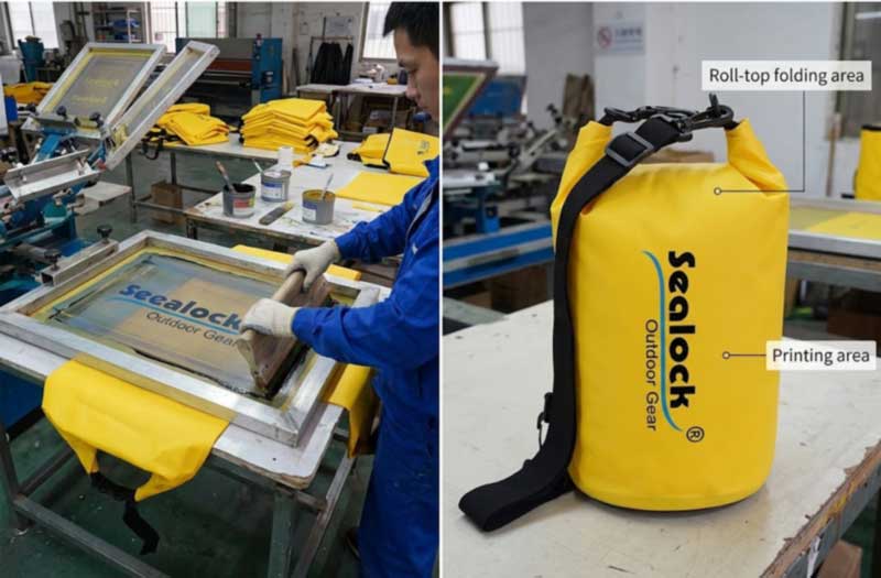 Kantong Kering Promosi dengan Logo Kustom: Metode Pencetakan, MOQ dan Biaya Satuan