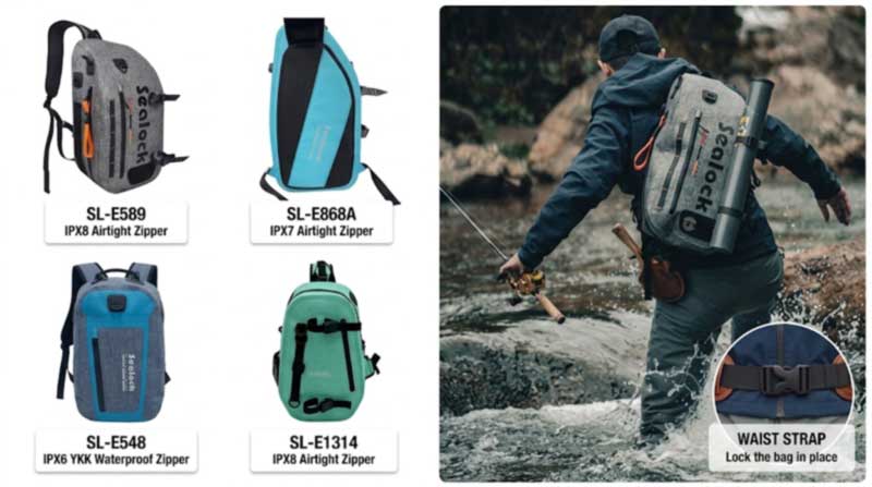 Produsen Tas Selempang Pancing: Selempang Tahan Air untuk Merk Tackle dan Fly Fishing