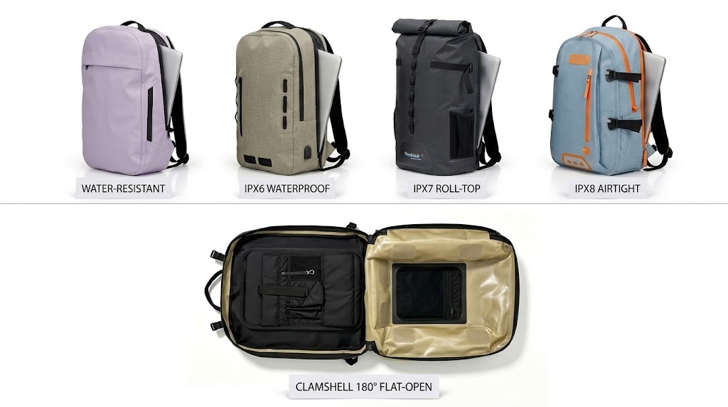 Produsen Ransel Laptop Tahan Air: Paket Komuter dan Bisnis untuk Merek