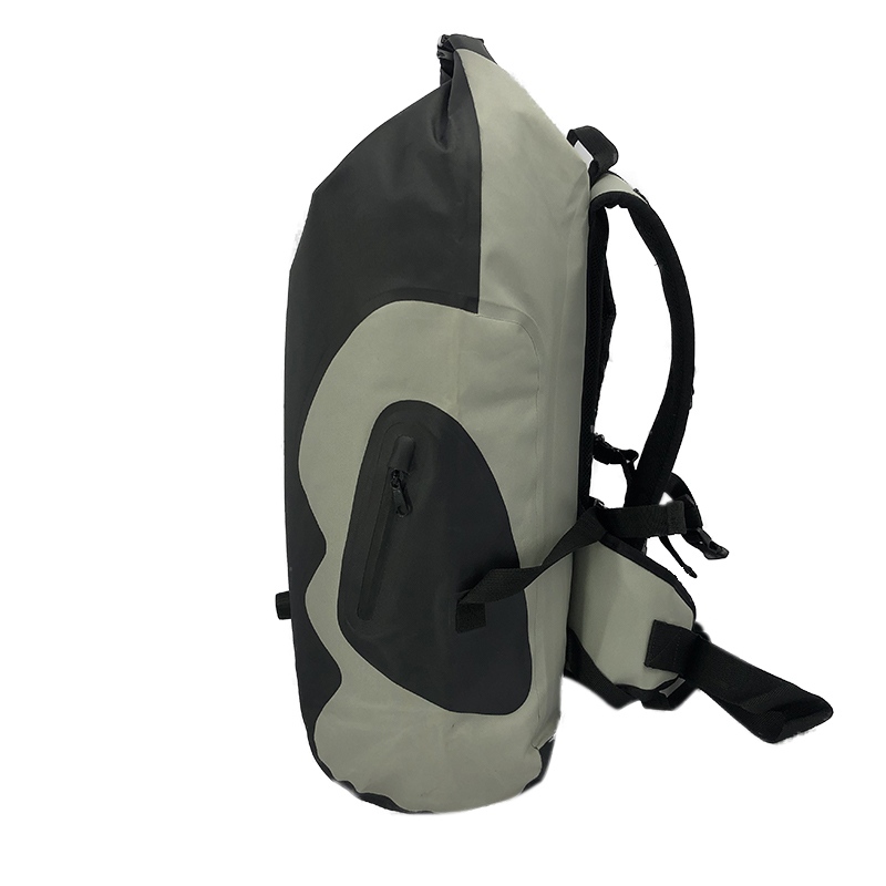 Ransel Kering Roll Top Tahan Air 25L dengan Katup Udara