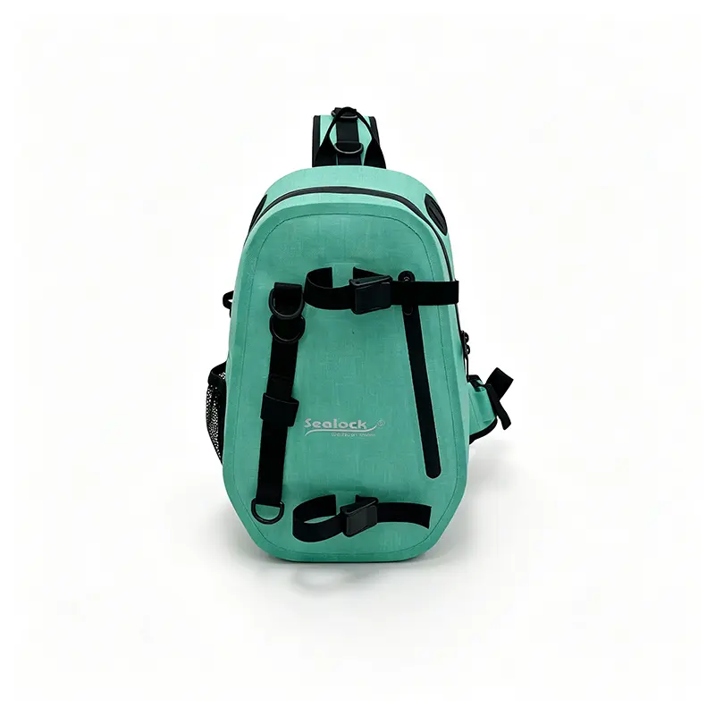 Tas Selempang Tahan Air 8L — RF Welded, YKK, IPX6 | MOQ 300