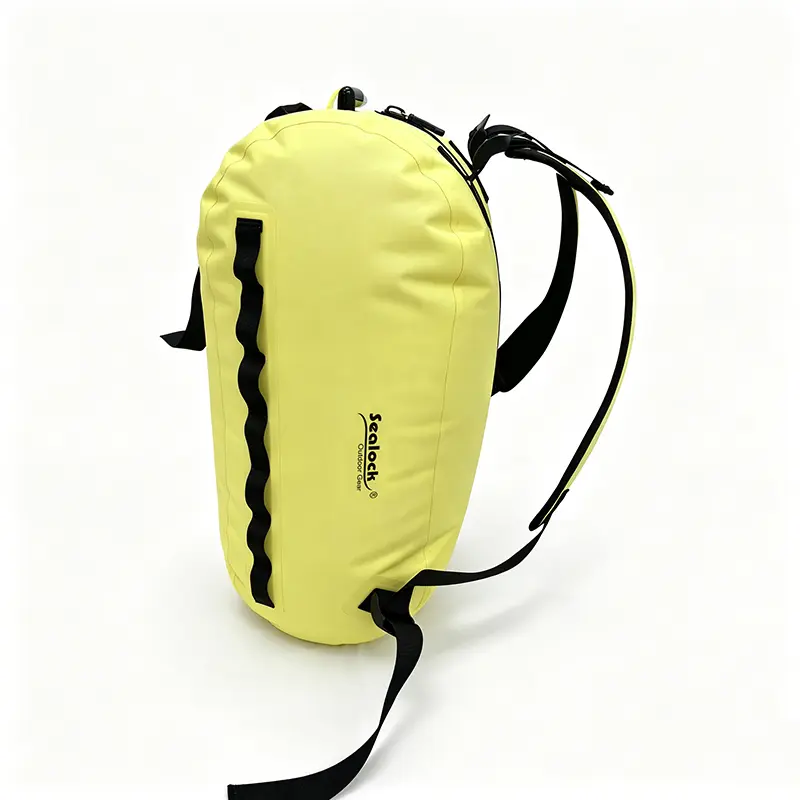 SL-C610 50L Ransel Ransel Mengambang Tahan Air Dilas dengan Ritsleting Kedap Udara, IPX7
